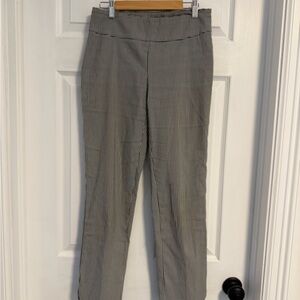 Up! Black and White Checkered Pants